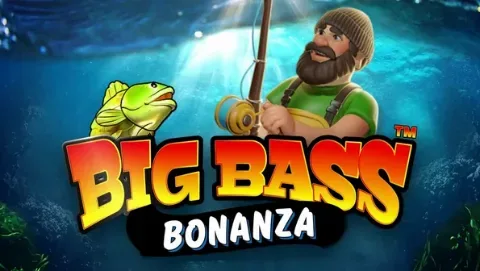Big Bass Bonanza visser met grote vis